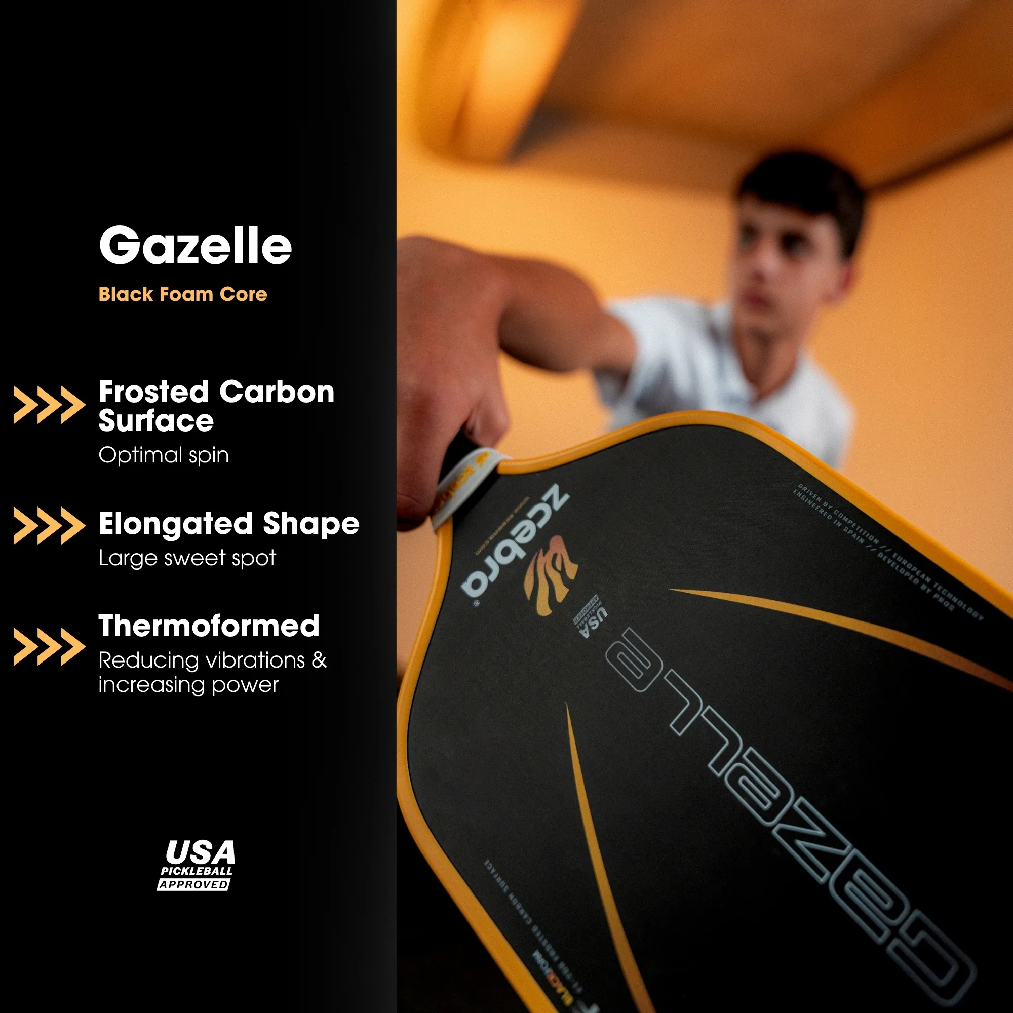 ZCEBRA Gazelle - Black Foam Core - Imagen 4