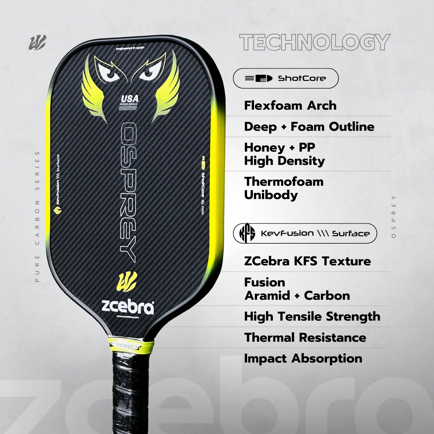 ZCEBRA Osprey ShotCore - Imagen 2